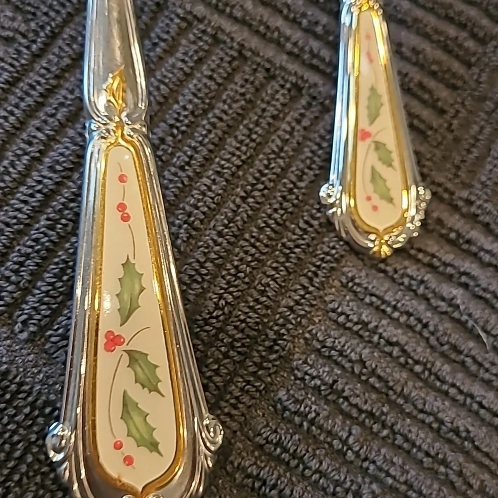 Lenox Holiday Flatware, NEW never used